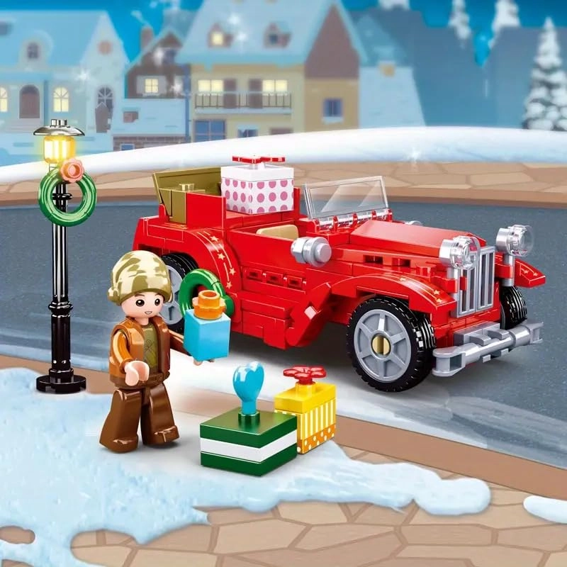 Town Car Model Kit Building Block - 153 pcs