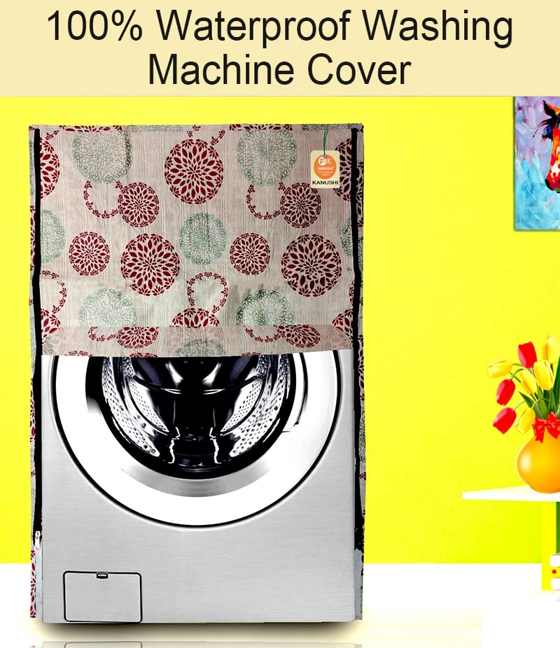 Front Load Washing Machine Cover - Washable Dustproof 23x23x33