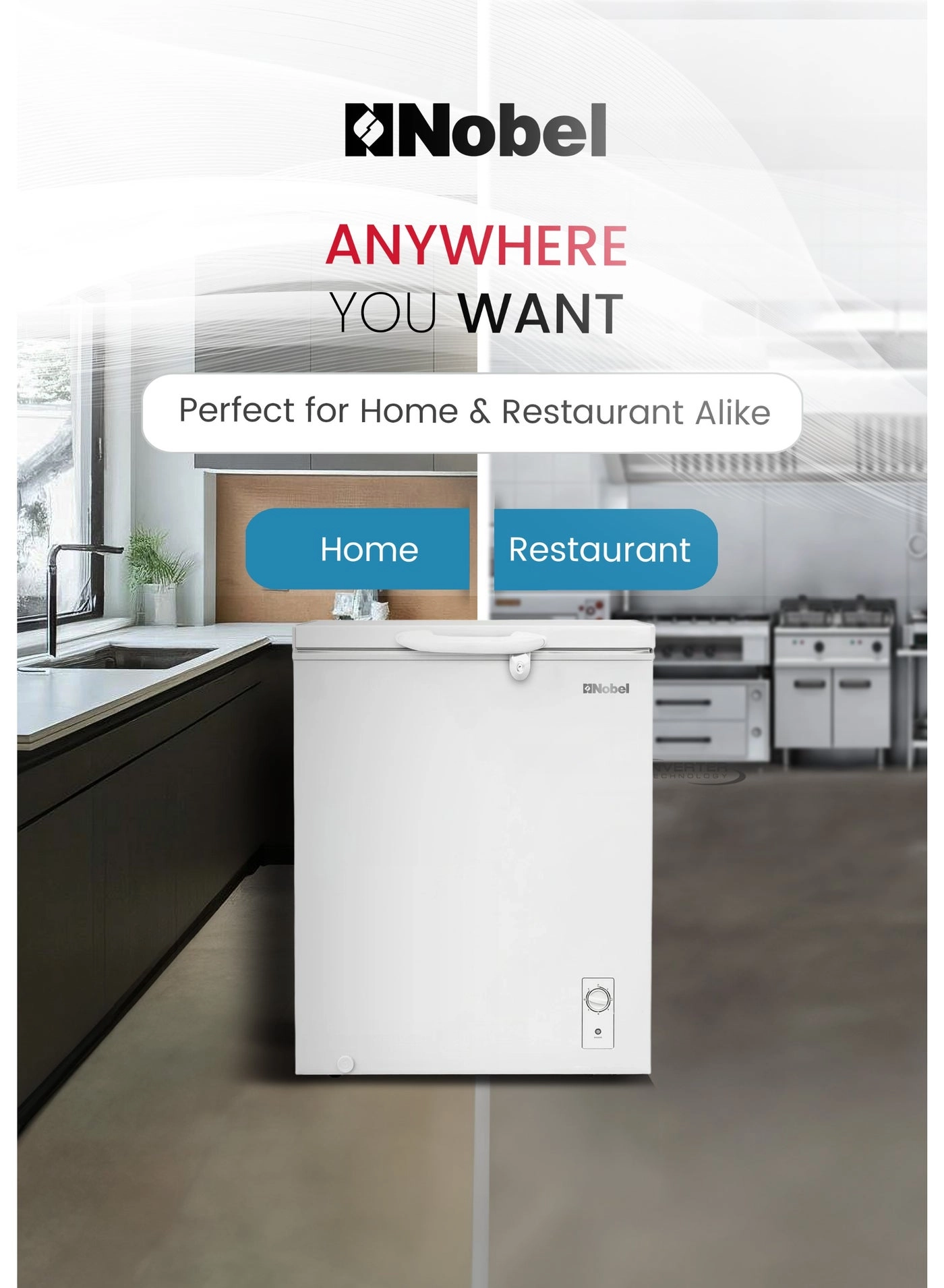 NCF140 - Single Door Mechanical Control R600a