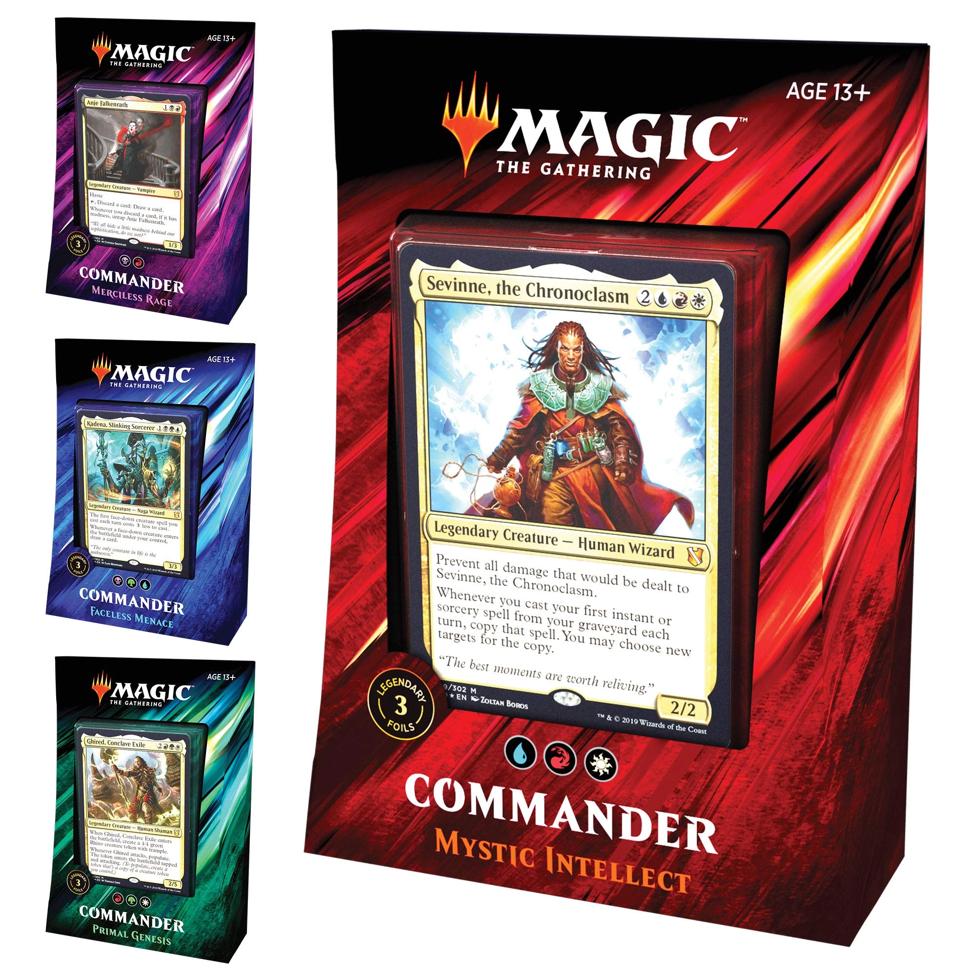 Wizards of the Coast Magic: The Gathering: Commander 2019 Bundle