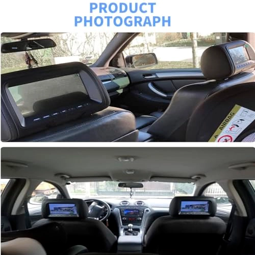 Headrest Screen Display - HD WIDESCREEN 7 In