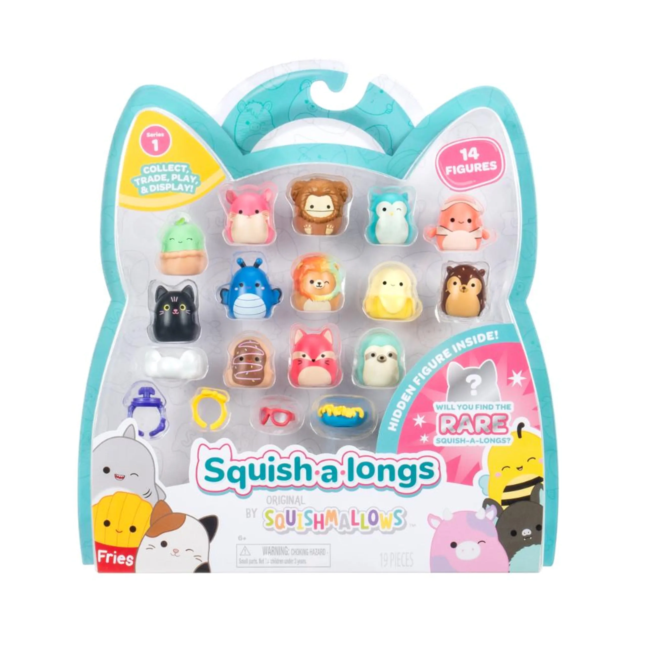 Squishmallows Squish-a-longs Pack