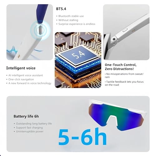 GQ PRO 02 - Smart Glasses Black Frame Gray