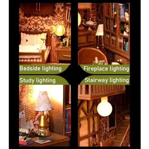 Book Nook Kit - 3D DIY Miniature Garden House