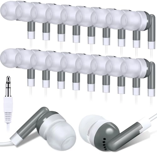 100 Pack Wired Earbuds