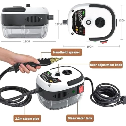 Steam Cleaner - 3BAR 1.2 Liters