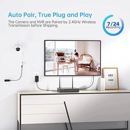 WiFi Security Camera System - 8 Pack 8CH 5MP