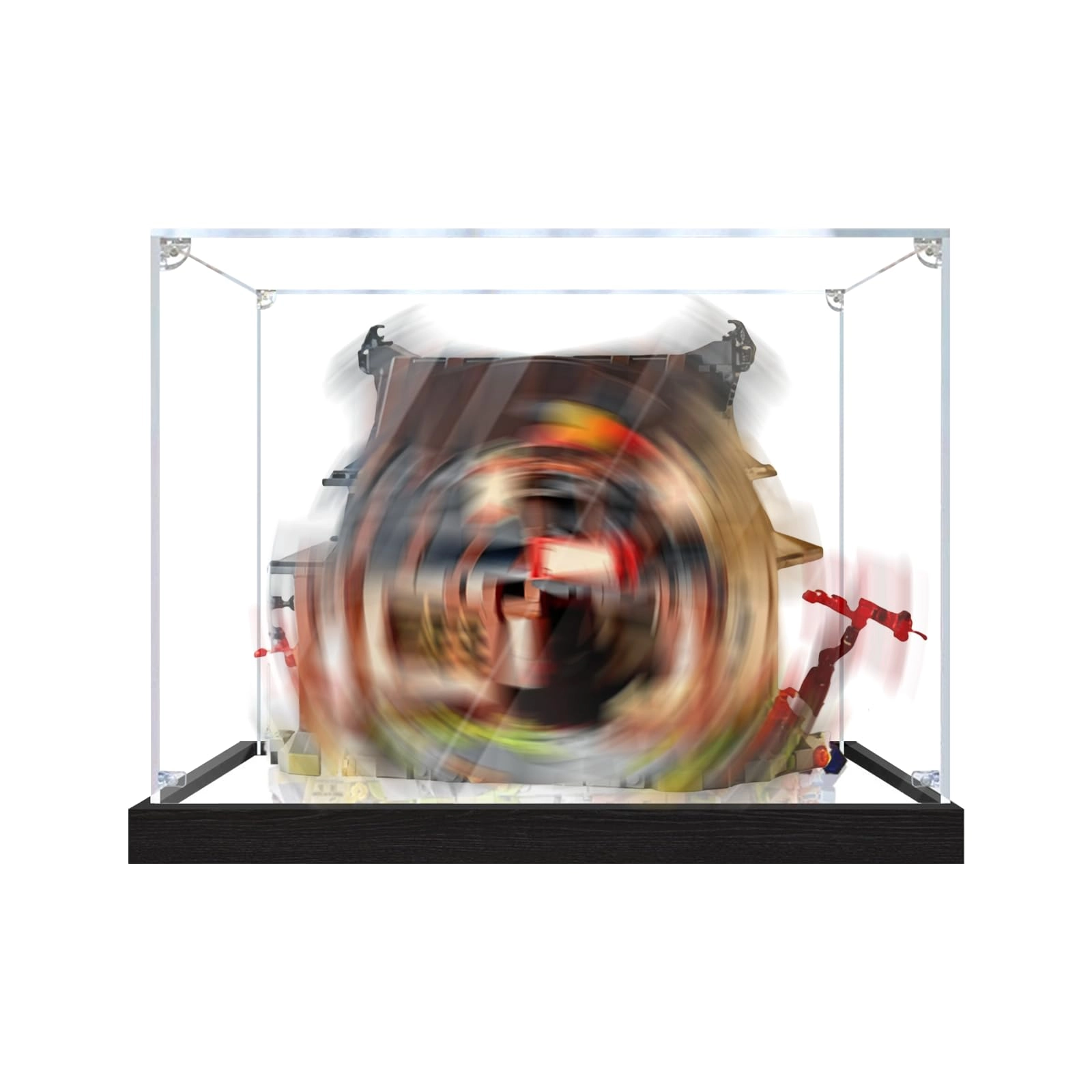 LeafLane Acrylic Display Case - for LEGO 71858 25 x 20 x 20 cm Mirror 2mm