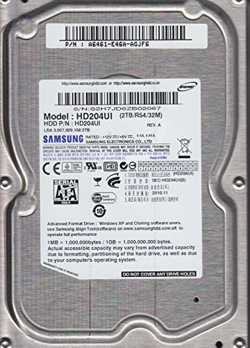 F4 3.5" 5400rpm 32MB SATA 3.0Gb/s (HD204UI) - 2TB