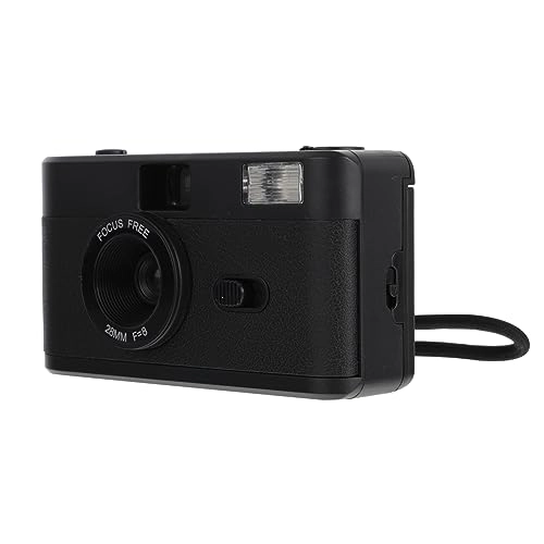 Point & Shoot Film Cameras - Black Build-in flash