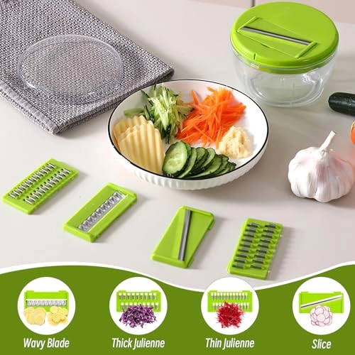 Manual Rope Chopper - 500ml 3 blades