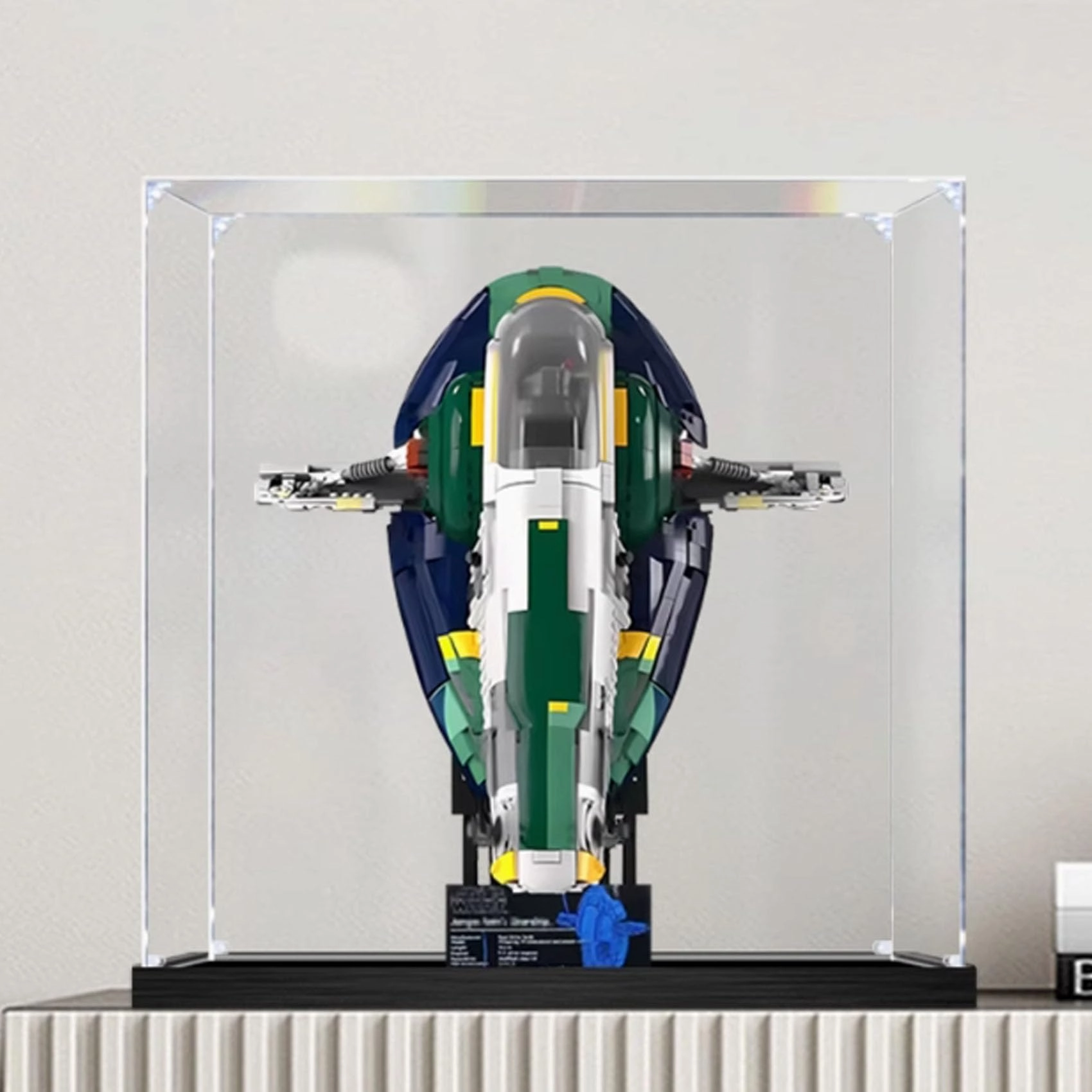 Acrylic Display Box for LEGO 75409 Starship Models
