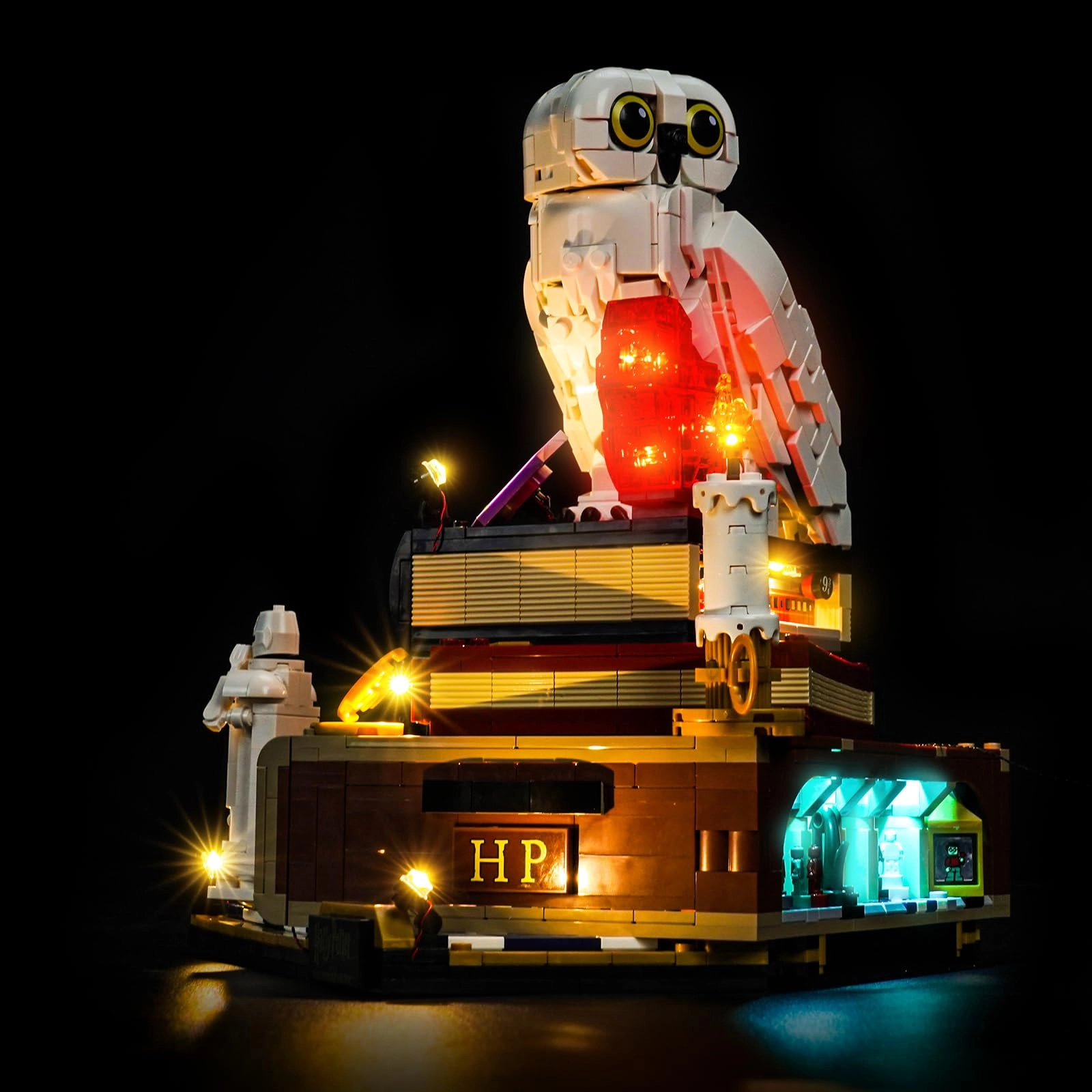 LocoLee Light kit Compatible with Lego 76466 Sorcerer's Stone Collectors' Edition - LED Lighting Standard Version