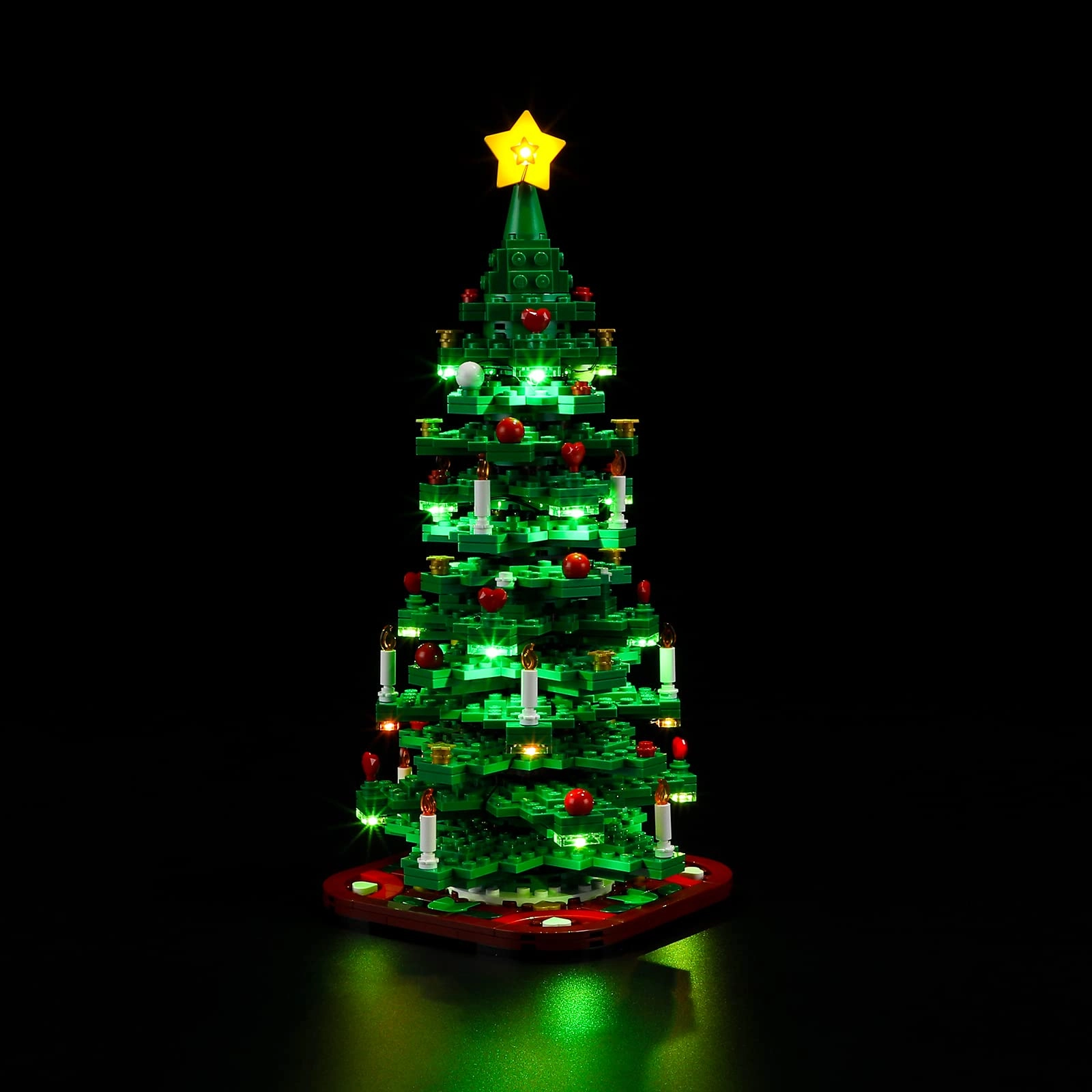 GEAMENT LED Light Kit for LEGO Christmas Tree 40573