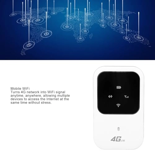 4G LTE Portable WiFi Router - 150Mbps Tri-Band