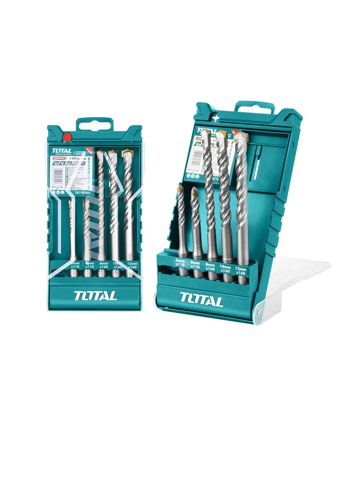SDS Plus Hammer Drill Bit - 5 Pieces