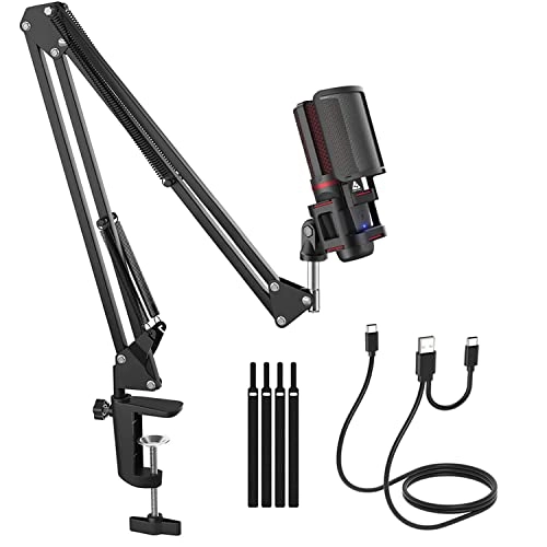 AM-C7 3.5mm-Mini-Jack+USB Microphone