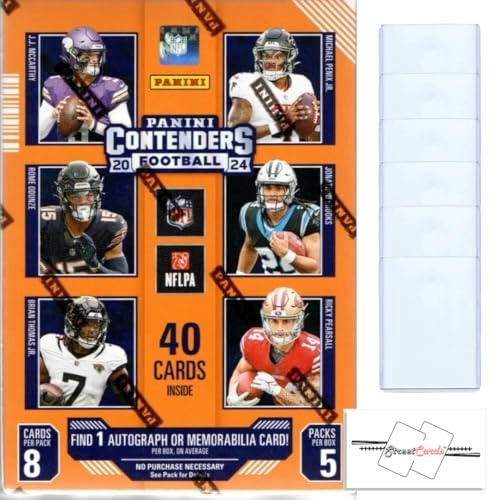 Panini Contenders Football NFL Blaster Box - 40pcs + Toploader - 6pcs + Magnet