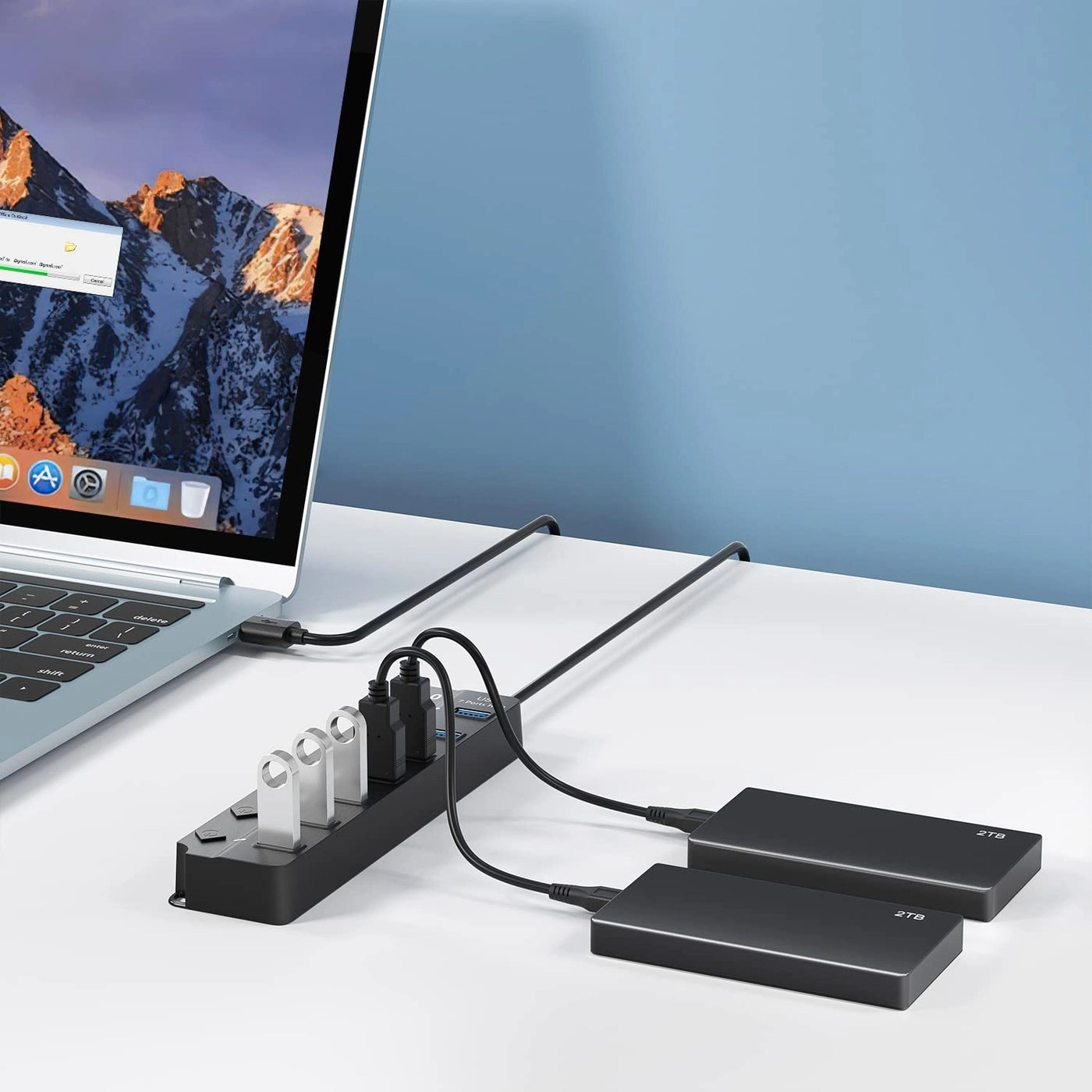 7-Port USB Hub - PC