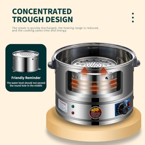 Electric Food Steamer - 40/47/52CM