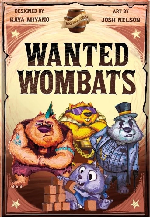 Wanted Wombats - Push Your Luck Card Game