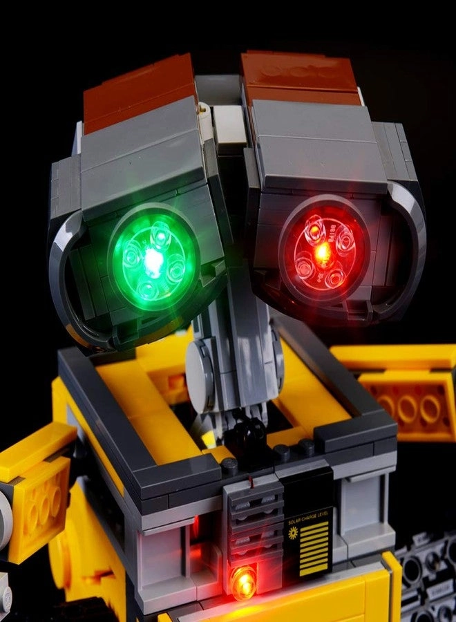 Led Lighting Kit for Ideas Wall-E - Compatible with Lego 21303
