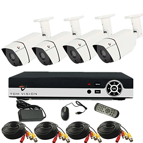 4 Channel DVR + 1080P Bullet Security Camera + 1TB Hard Disk