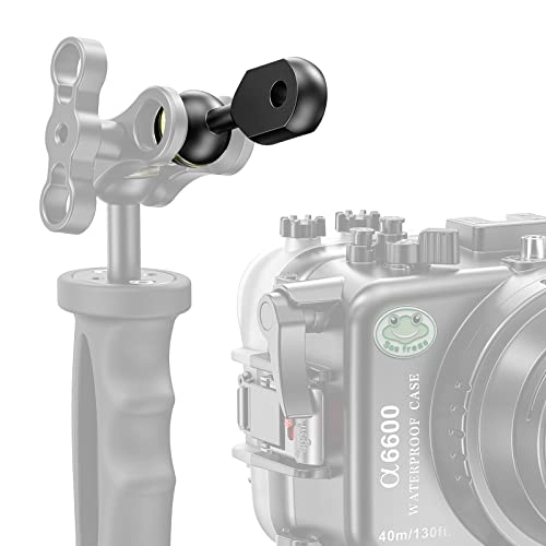 YS Head Adapter Arm - 1" Ball 2"/5.1cm Aluminum Alloy