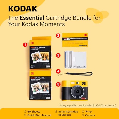 Mini Shot 3 ERA - 3x3 inches Accessory Bundle