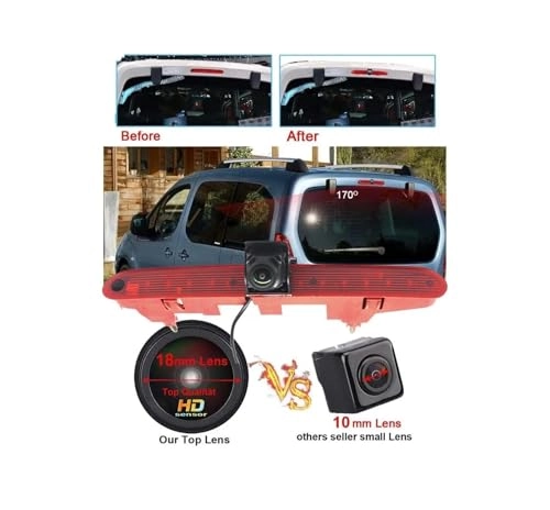 Rear View Backup Camera - Night Vision 1280*720 Px