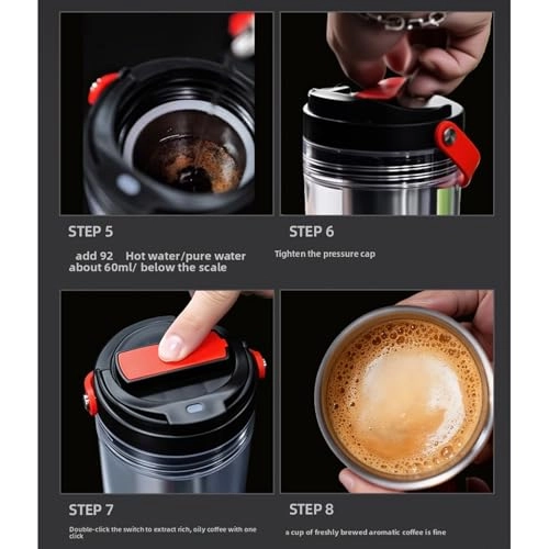 Portable Extraction Coffee Cup - 600ml