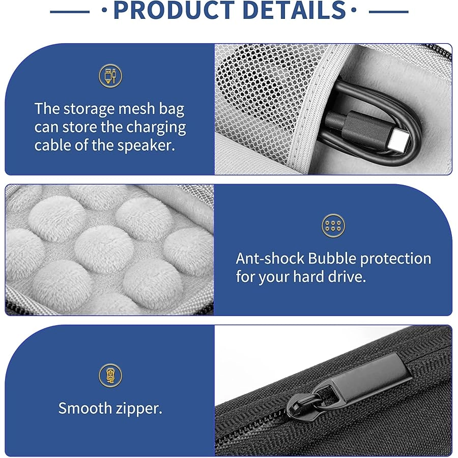 Hard Case - External SSD 500GB 1TB 2TB