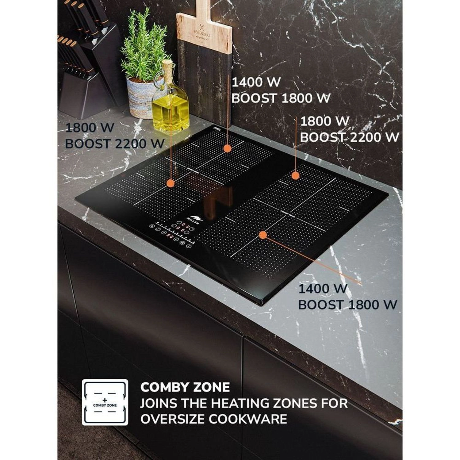 MIH602BL Induction hob