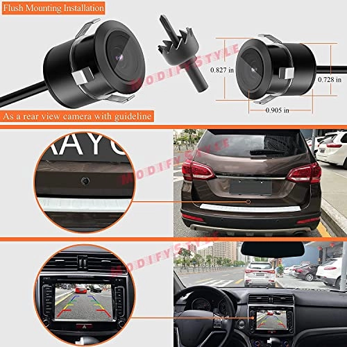 TFT LCD Display - 4.3 Inches + Reverse Parking Camera