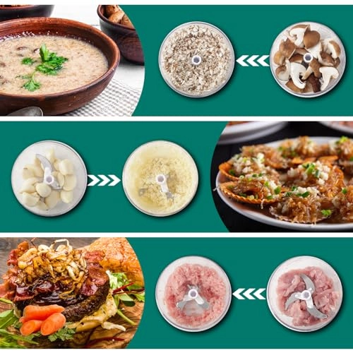 Onion Slicer - 520 ml 3 Stainless Steel Blades