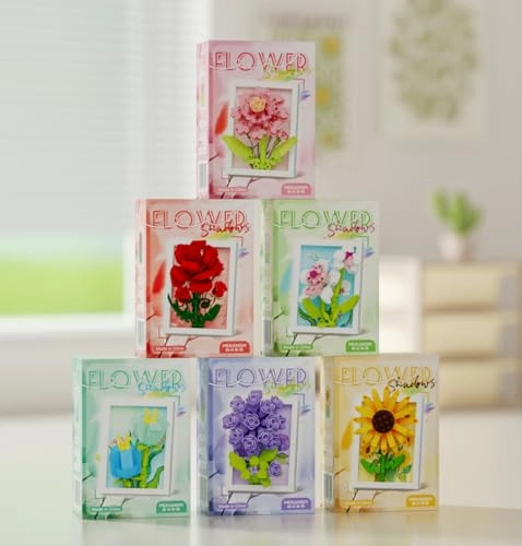 Carnations Mini Flower 3D Picture Frame - 1 pcs
