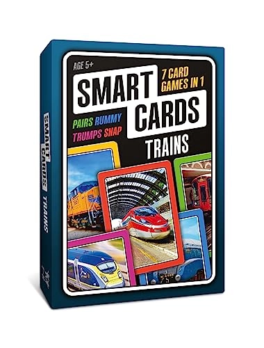 Trains - Card Game - 100 PICS 7 games in 1