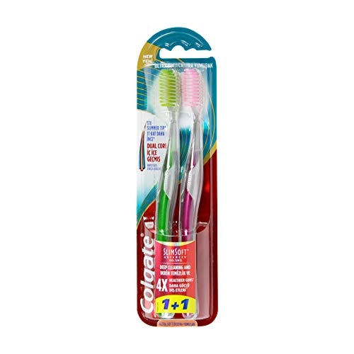 Slim Soft Advance Toothbrush - Ultra Soft 2-Piece Pack