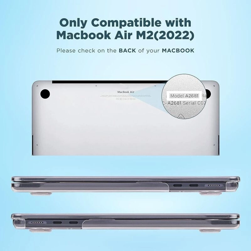 Macbook Air Snap-On Case for 15-Inch Laptop