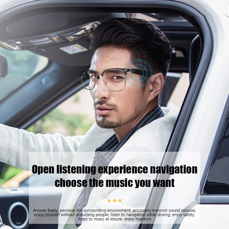 Smart Wireless Bluetooth Sunglasses - Blue Light