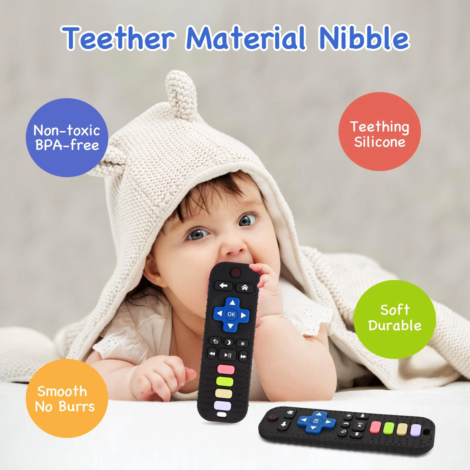 Remote Teether - Silicone