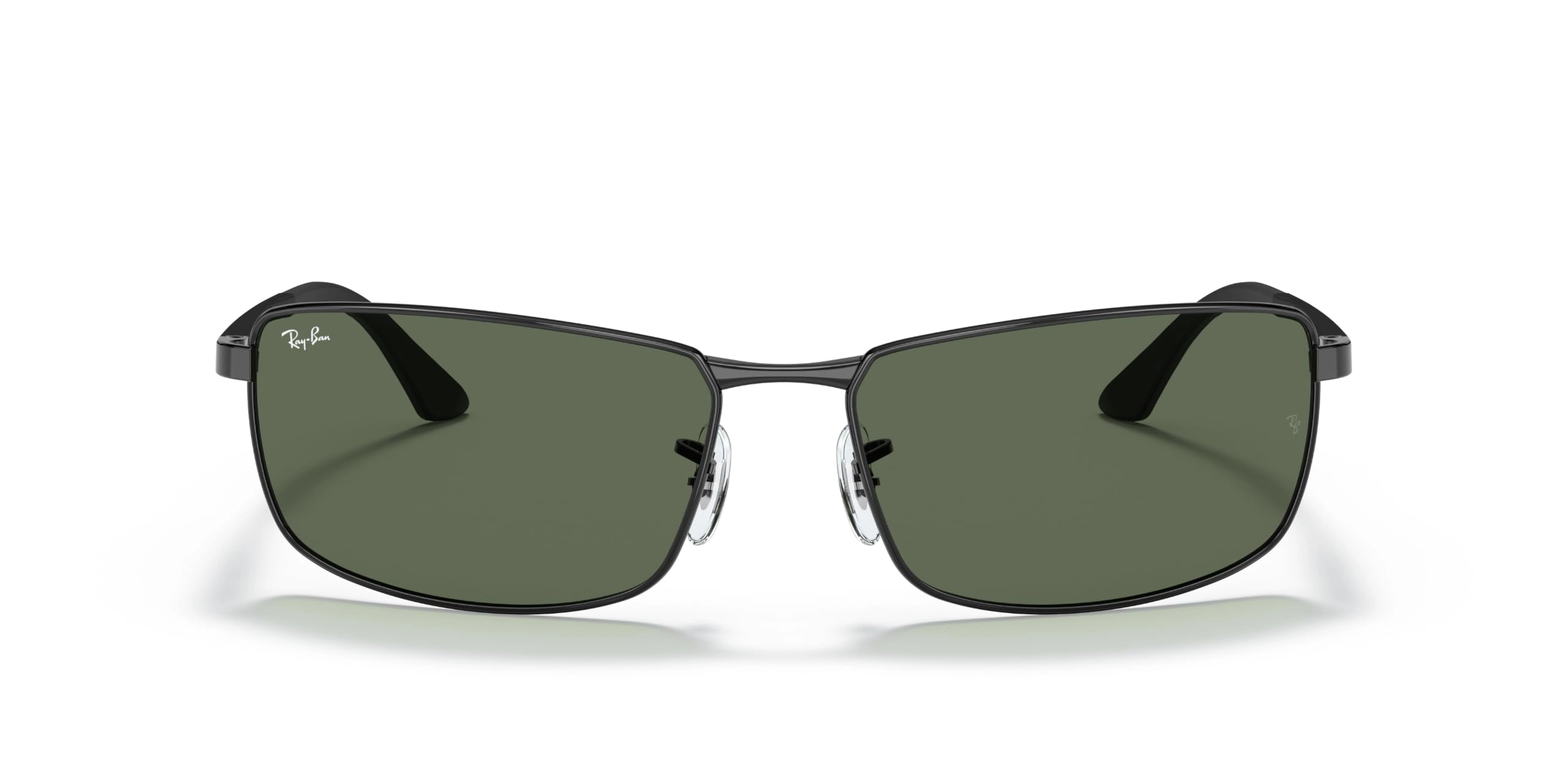 Ray-Ban RB3498 - 64 millimeters Black/Dark Green