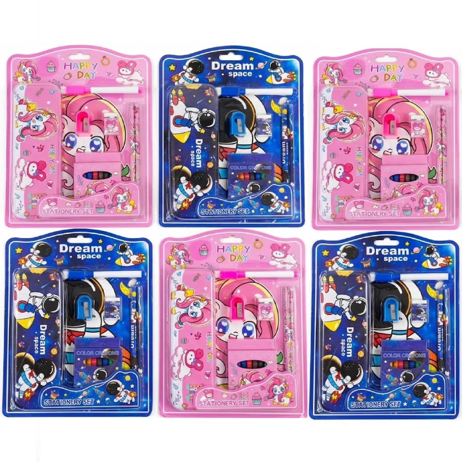 Toy Imagine Space Stationery Kit - 6 pcs Pack