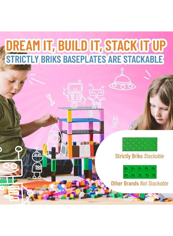 Classic Baseplates - 56 pcs
