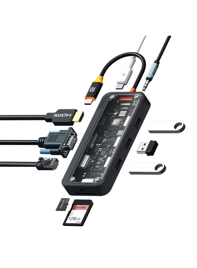 Portronics MPort View Three - USB-C All Type C Devices Windows/MacBook