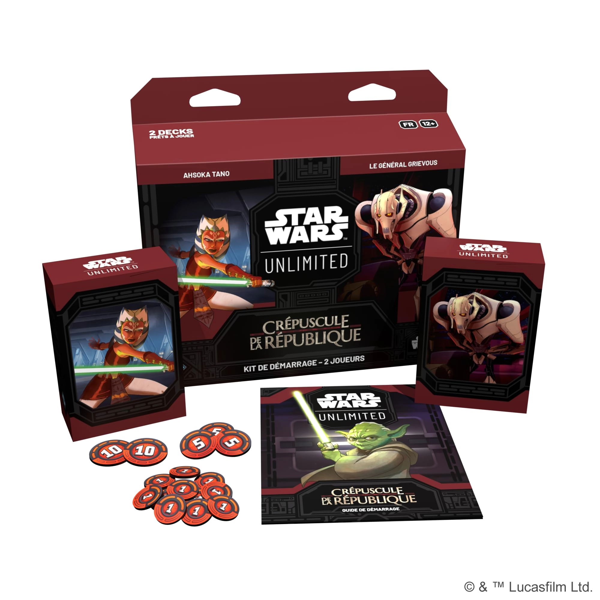 Asmodee Star Wars: Unlimited: Twilight of the Republic - Trading Card Game (French)