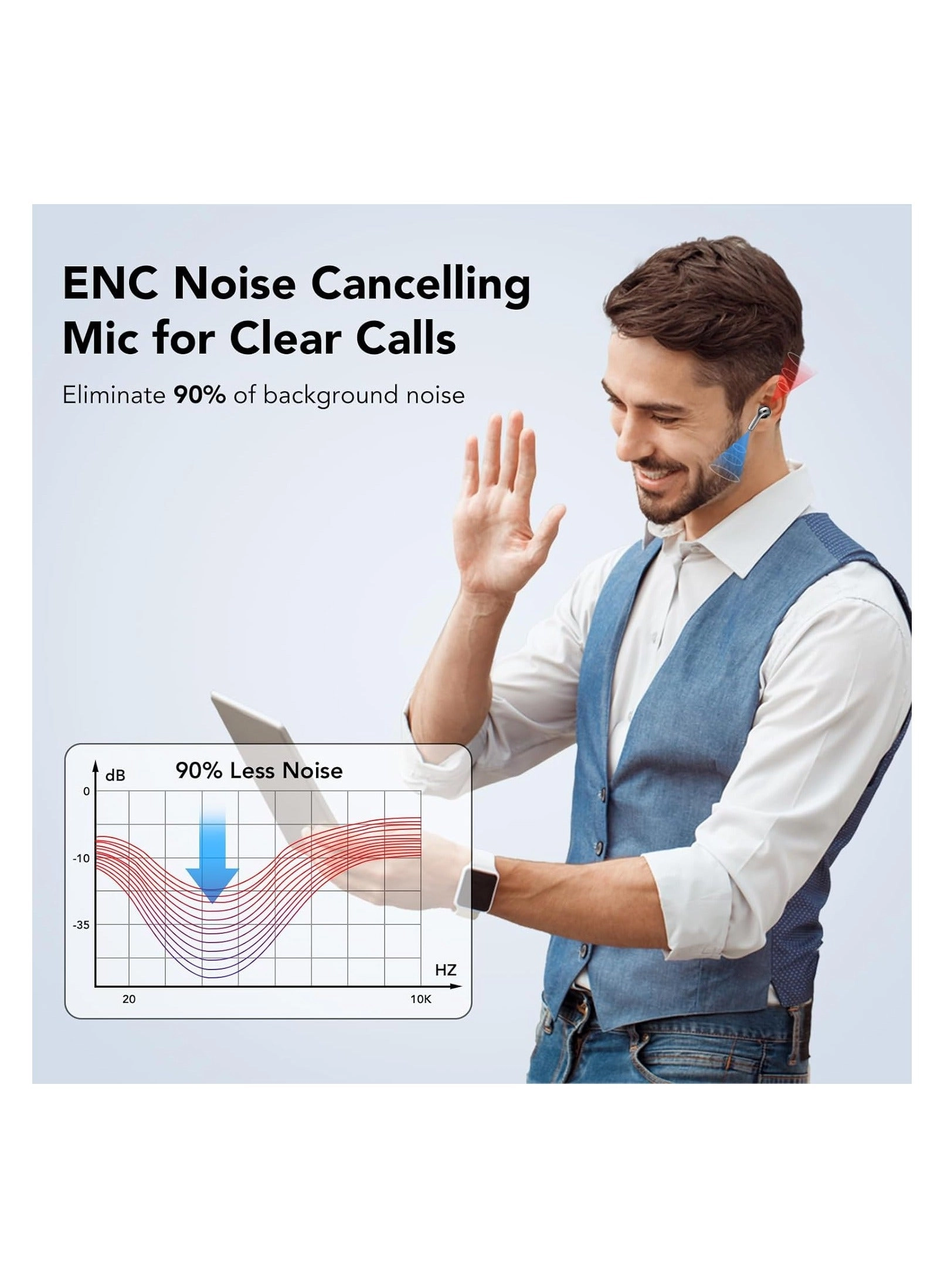 X08-BK Wireless Earbud