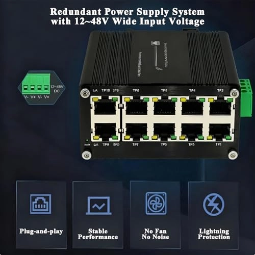 ZP-IMC010GP 10-ports