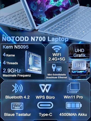 N700 N700 N00 - 14'' N5095 8GB DDR4 256GB SSD