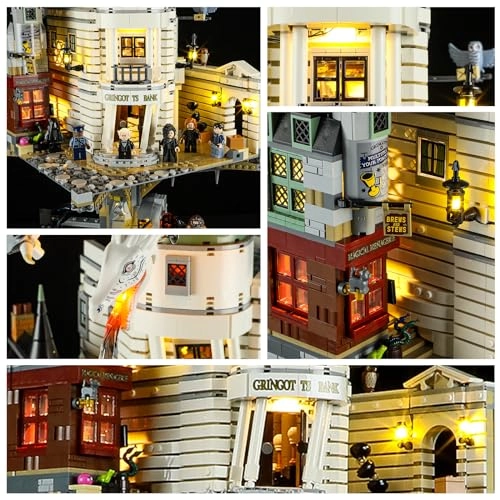 LED Light - for Lego-76417 Harry Potter Gringotts Wizarding Bank